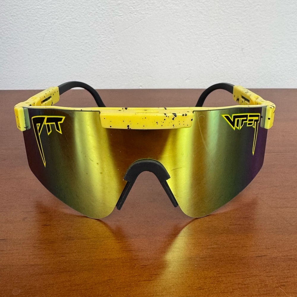 Yellow/Black Pit Viper Sunglasses GUC